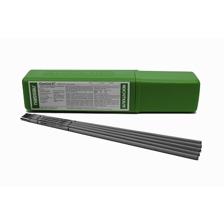 Rockmount Research And Alloys Gemini C, 14" Stick Electrode for Joining/Overlay of Inconel and Hastelloy, 1/8" Dia., 11lb 1224